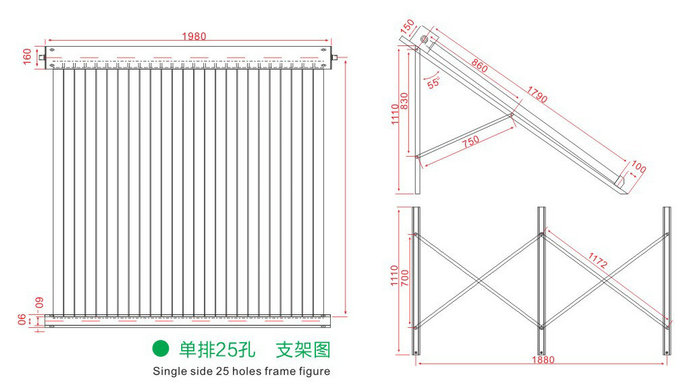 午夜精品在线视频观看太陽能熱水器支架示意圖